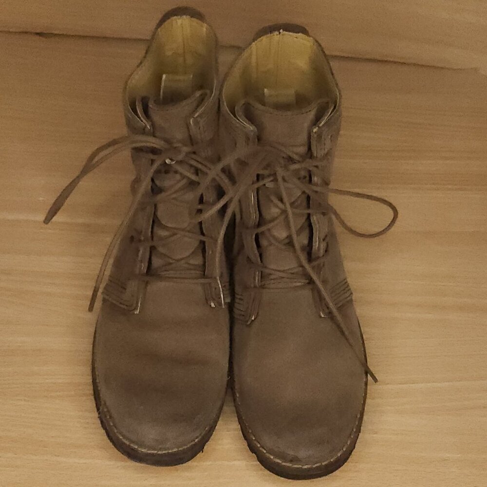 Bussola Kalahari Women's Tan Leather Lace Up Ankle Boots 7 - Picture 2 of 10
